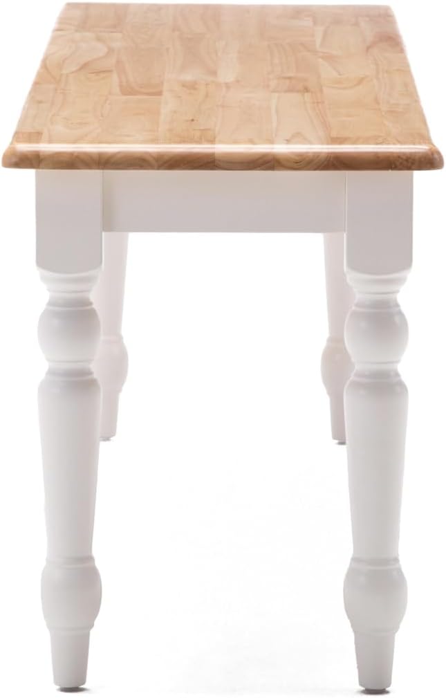 Boraam Cream Windsor Farmhouse Bench