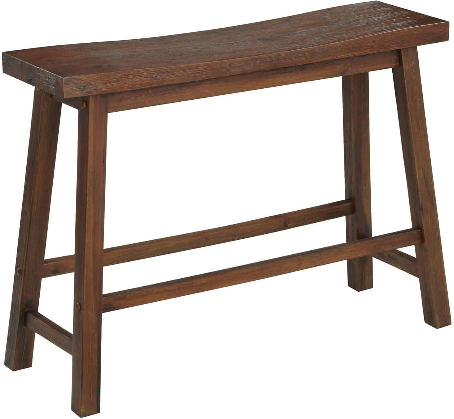 Boraam Sonoma Chestnut Backless Bench