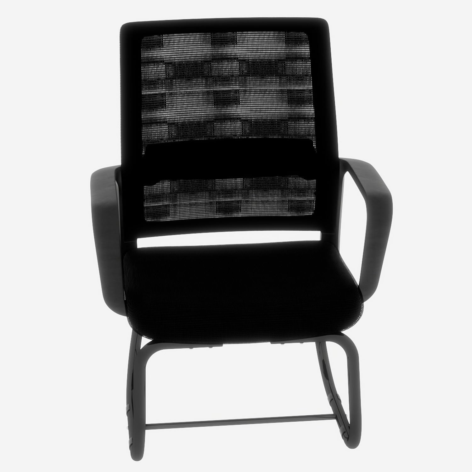 Black Mesh Metal Frame Modern Office Chair