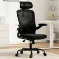 Black Mesh Ergonomic Home Office Chair