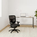 Office Star Coal Mesh Mid Back Office Chair
