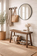 Boraam Sonoma Chestnut Backless Bench