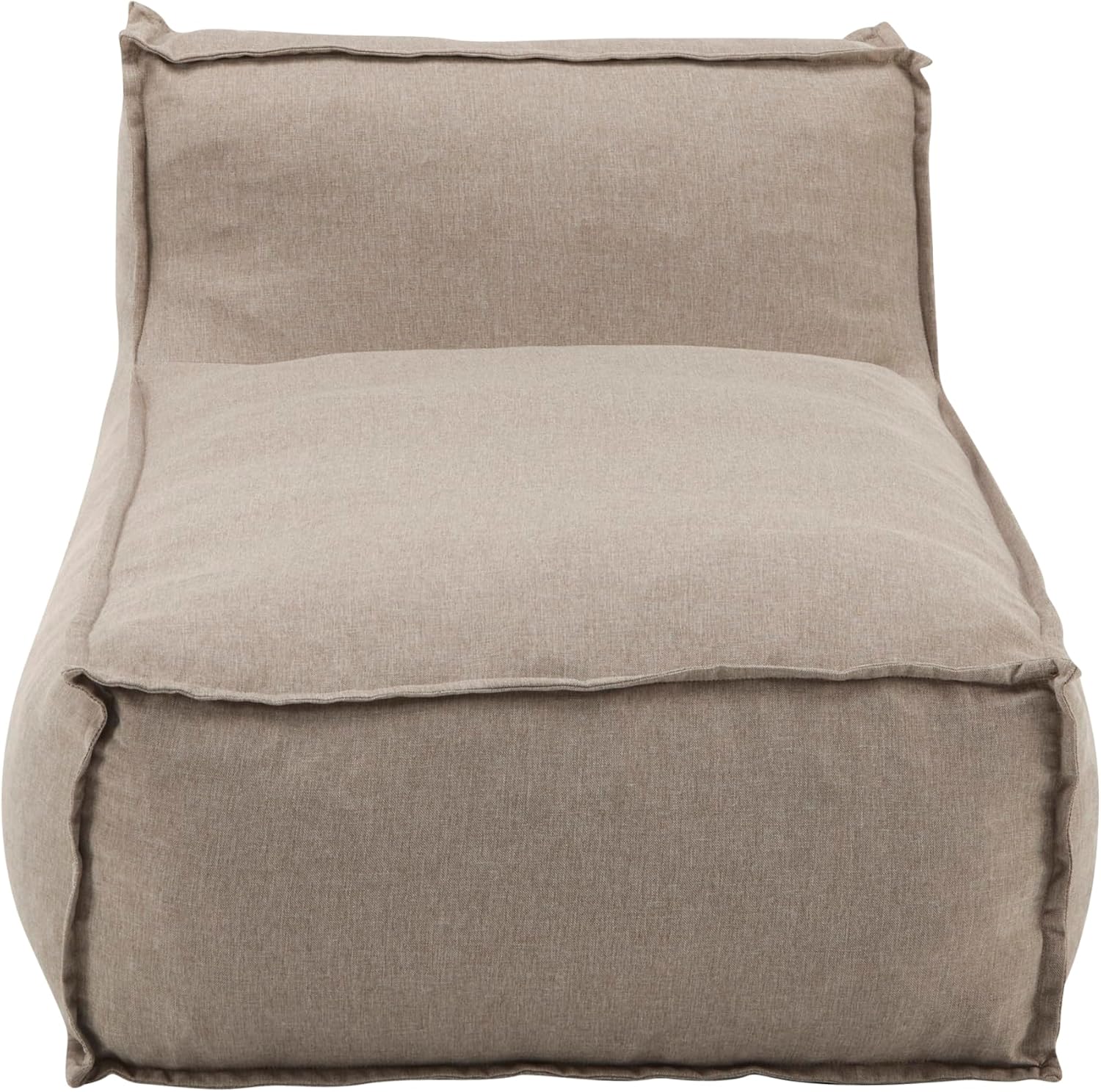 2 Beige Merax Outdoor Bean Bag Lounges