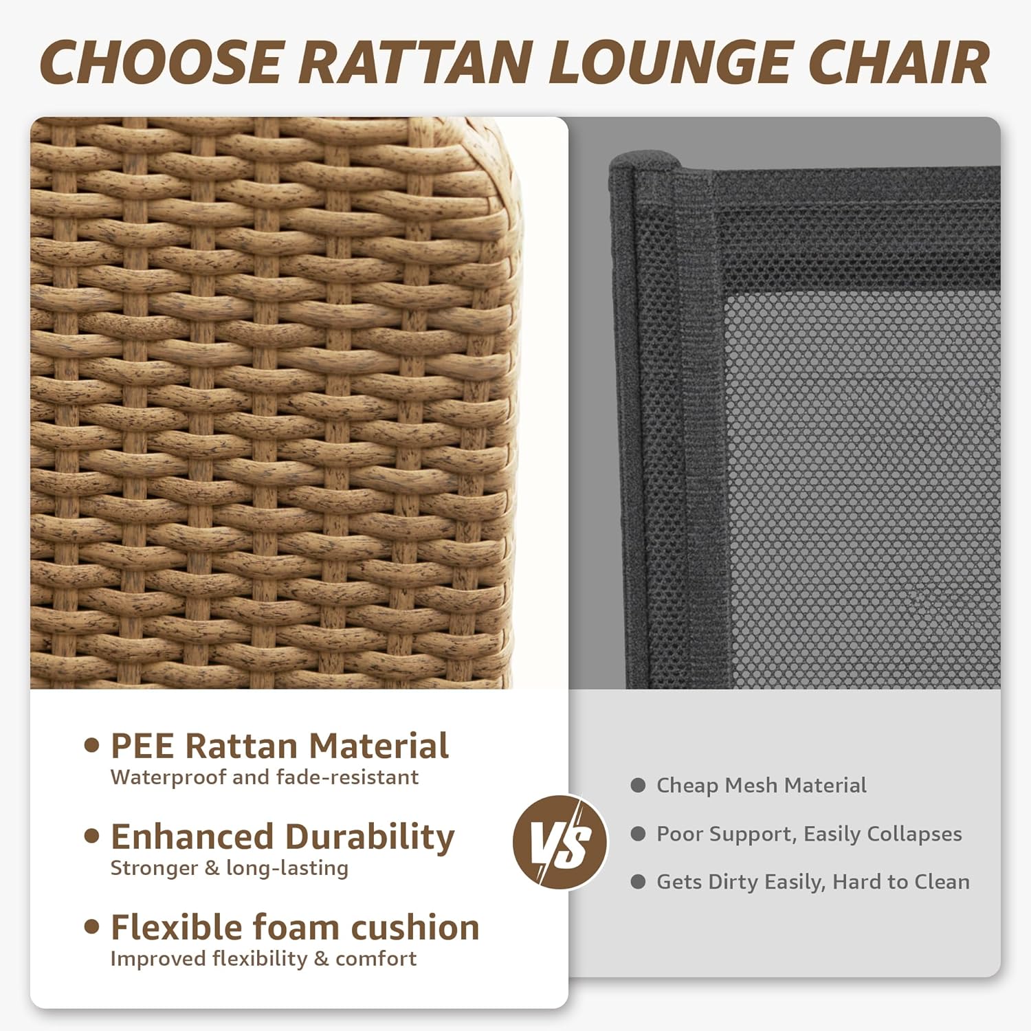 Shale Aluminum Wicker Pool Chaise Lounge