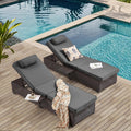 Outdoor 2-Pack Pool Chaise Lounge Chairs