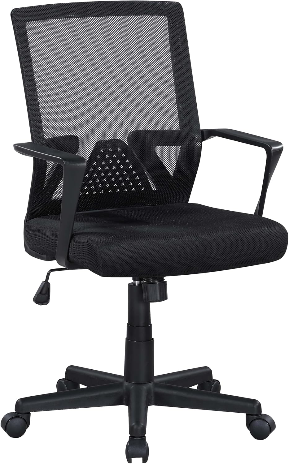 Black Mesh Foam Cushion Office Chair